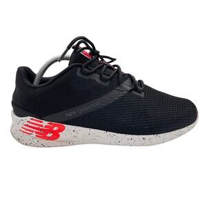 New Balance CUSH+ District Run V1 Running Sneakers Shoes Black Red Men's US 9 4E